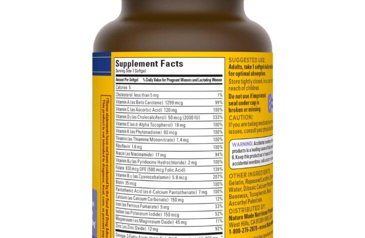 Vitaminas Essenciais na Amamentação
